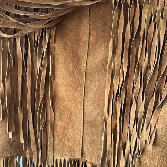 SOLD Rodeo Western Cowboy Cowgirl Fringe Jacket XS - Picture 7 of 13